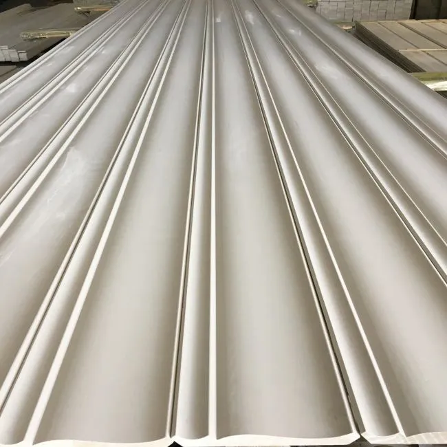 First Tier Class Primed Wooden Crown Mouldings For Ceiling