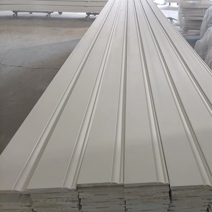 FJ White Primed Wooden Skirting Board