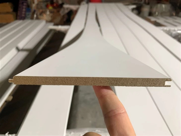 MDF White Gesso Wall Panel Mouldings