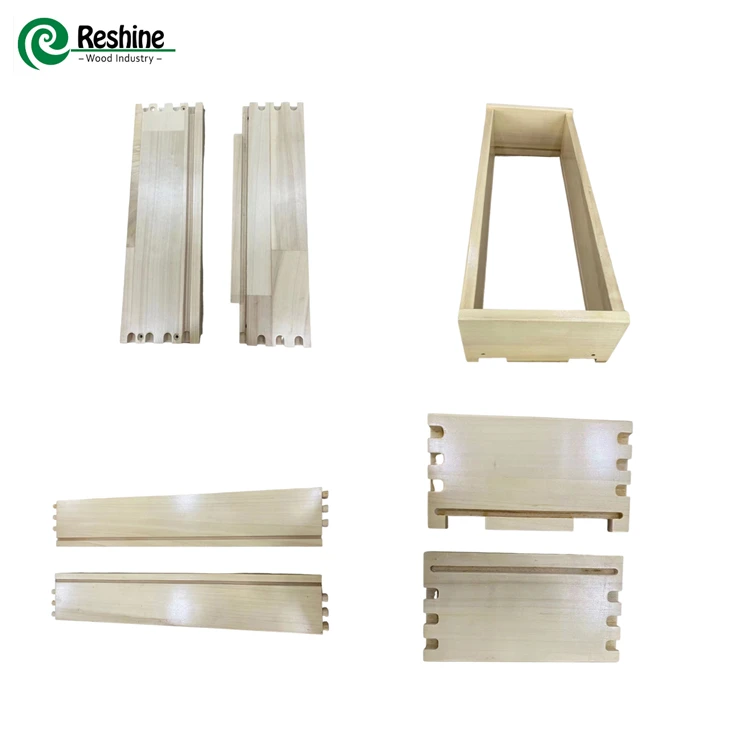 Poplar Drawer Side Panel With Durable UV Coating suppliers