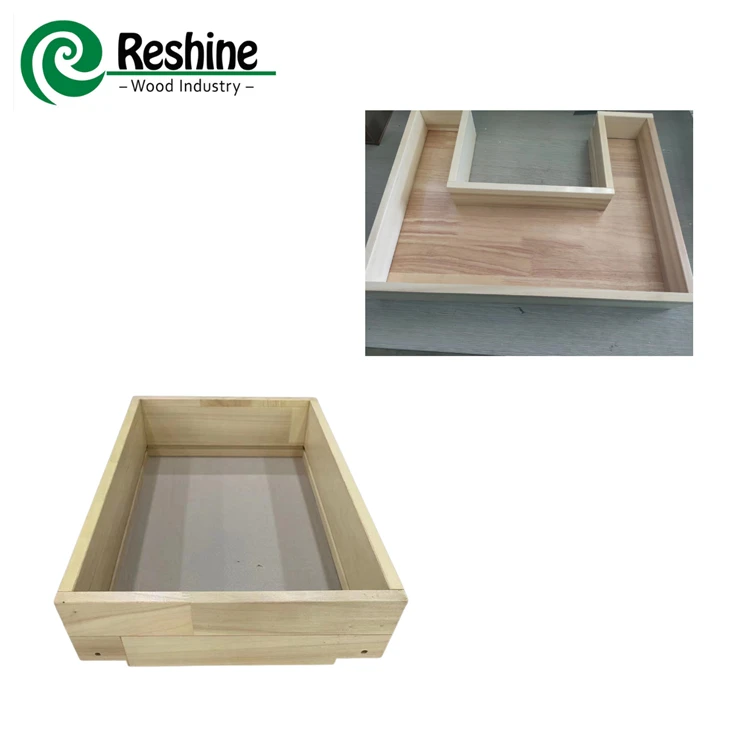 Poplar Drawer Side Panel With Durable UV Coating factory