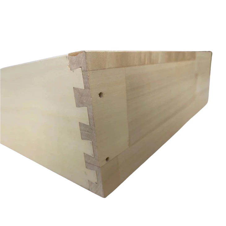 Poplar Drawer Side Panel With UV Finish factory