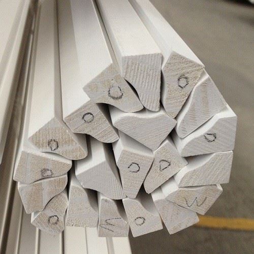 Popular White Primed Wood Small Mouldings Shoe Or Quarter Round For Baseboard