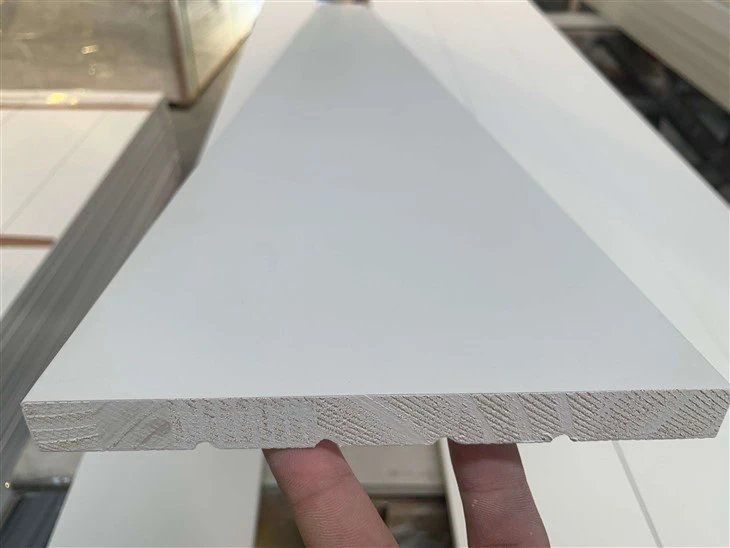 Pre-finished White Primed Radiata Pine Flat Door Frame Jamb