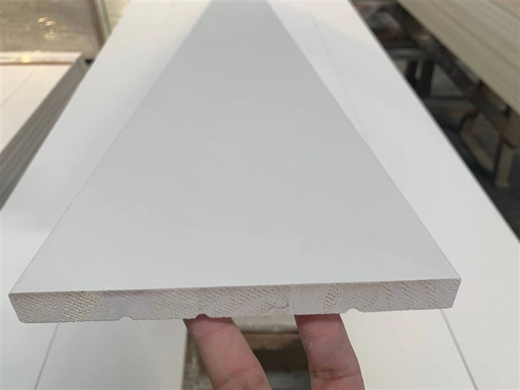 Pre-finished White Primed Radiata Pine Flat Door Frame Jamb