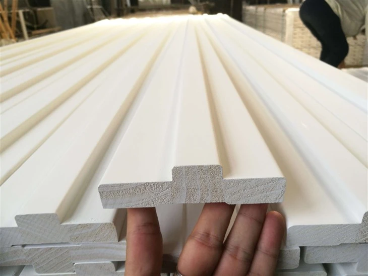 Premium White Gesso-Coated Door Jambs in Flat Or Single-Rabbet Style high quality