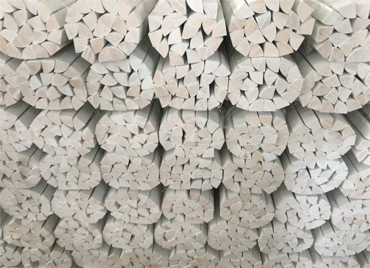 Primed Half Round Wood Moulding Quarter Round