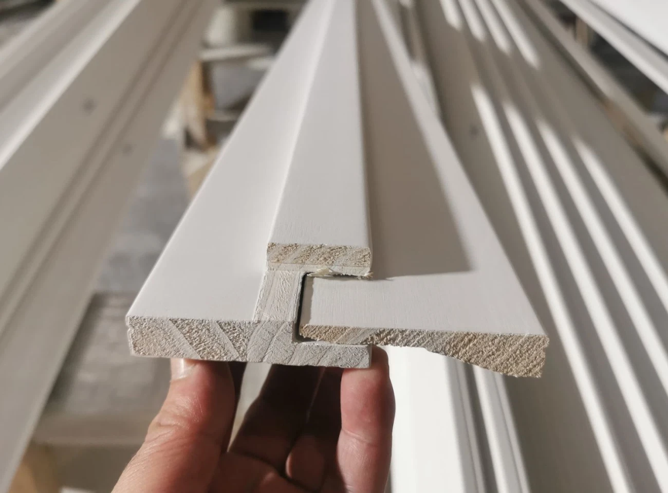 split door frame
