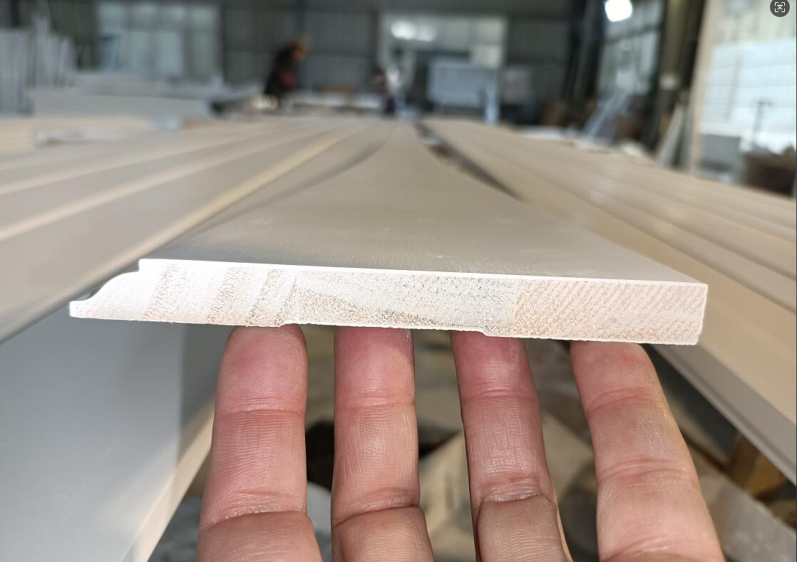 white primed pine mouldings