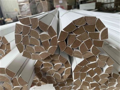 1/2 In. X 3/4 In. MDF Pre-Finished White Quarter Round Molding