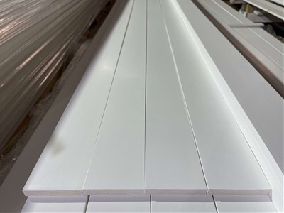 Primed Wood S4S Square Trim Board