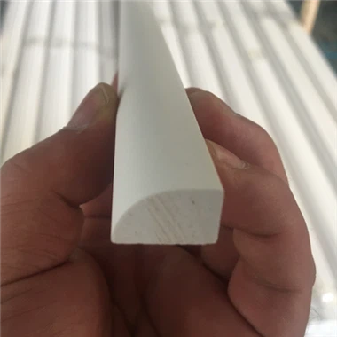 Super Quality White Primed Wood Small Shoe Mouldings Or Quarter Round 106/129 For Baseboard