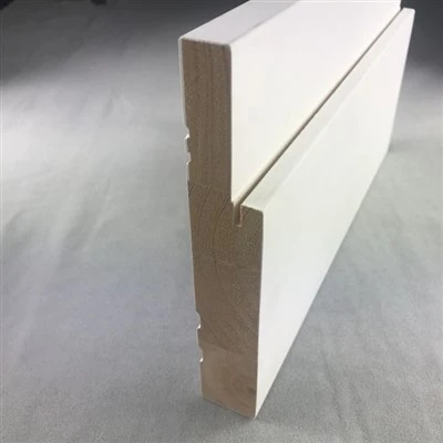 Solidcore White Gesso Coated Wood Door Frames For Doors