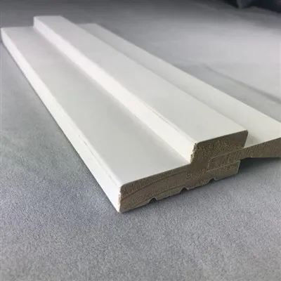 Great Value White Gesso Coated Wood Door Frames For Doors