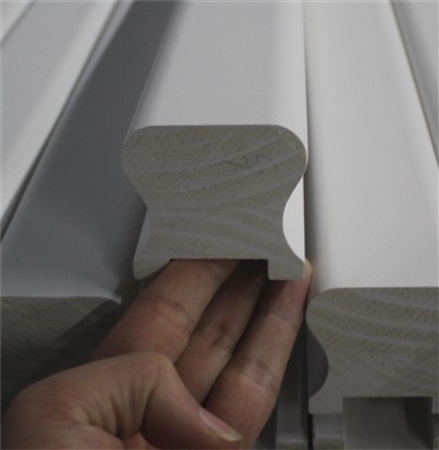 White Primed FJ Pine Stair Handrail