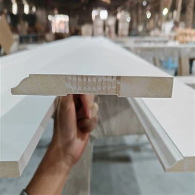 White Primed FJ Wood Trim Skirtings Flooring Mouldings Base Boards