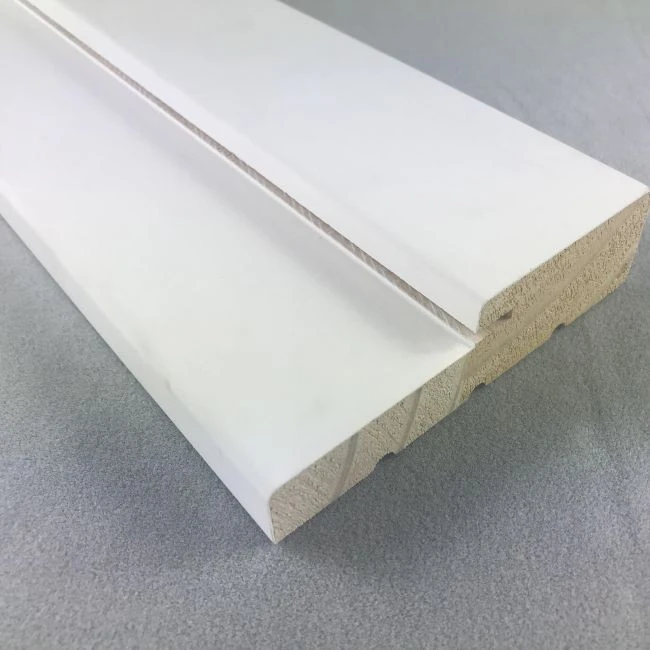 Top Tier Quality White Gesso Coated Exterior Wood Door Frames For Doors