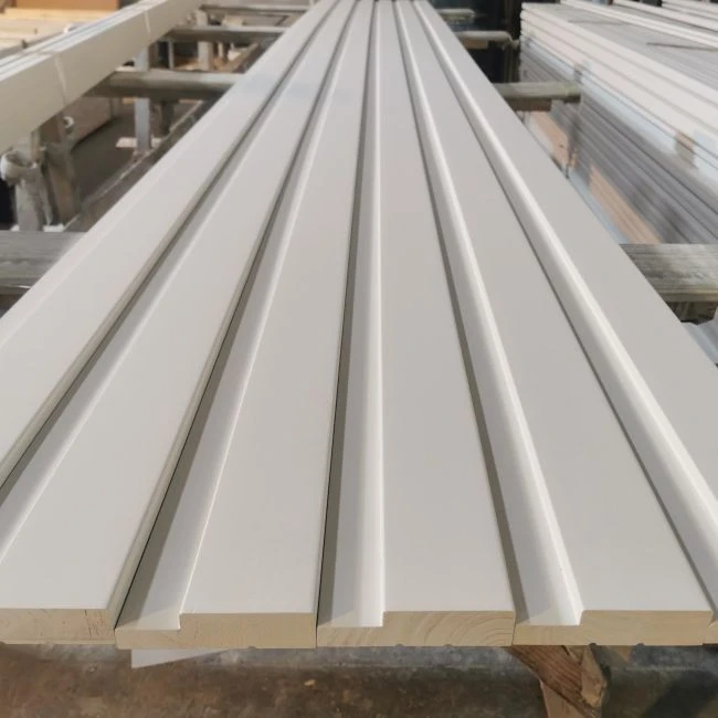 White Gesso Coated Wood Door Flat Or Single Rabbated Door Jamb