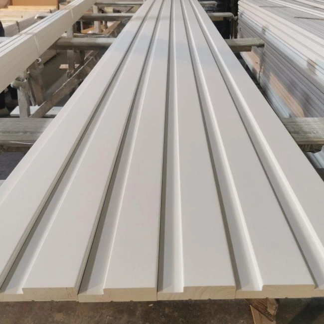 White Gesso Coated Wood Door Flat Or Single Rabbated Door Jamb