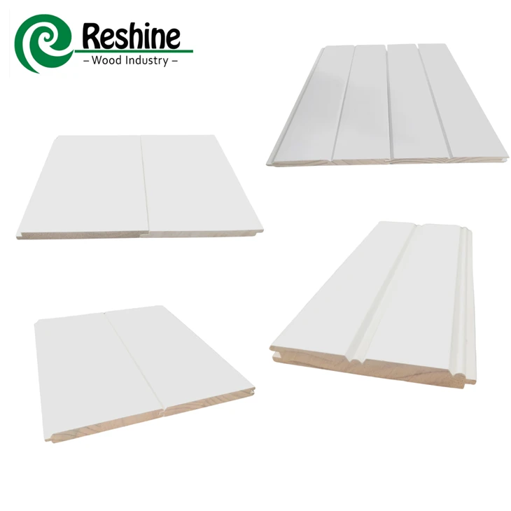 White Primed Wood Pine And MDF Moulding