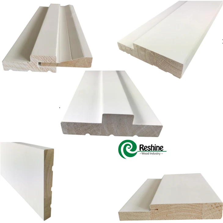 White Primed Wood Pine And MDF Moulding