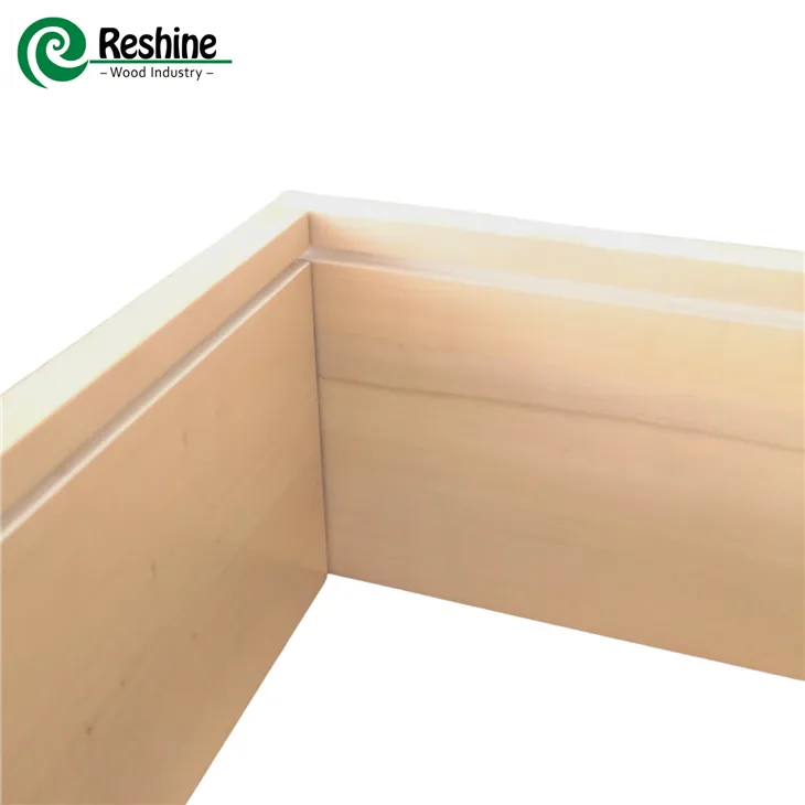 Wood UV Painted Poplar Drawer Side Board